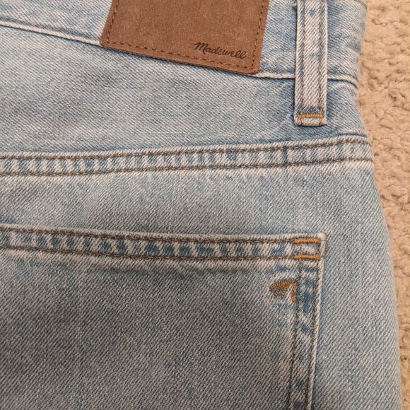 Madewell The '90s Straight Crop Jean - Picture 3 of 7